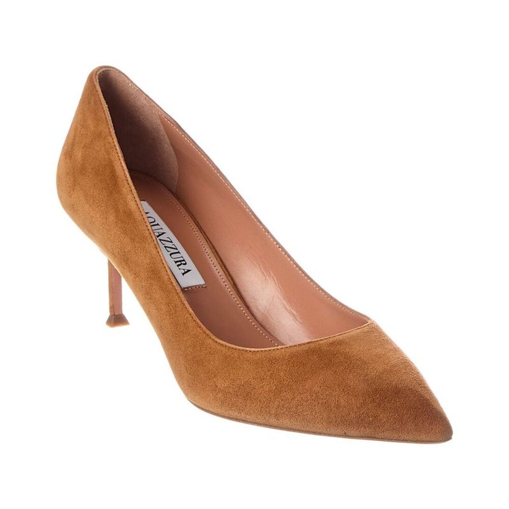 Aquazzura Suede Pump, Brown